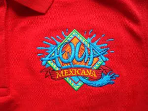 Splash logo van Aqua Mexicana